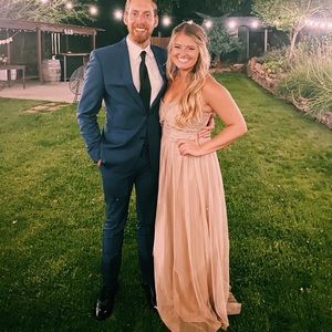 Birdy grey bridesmaid dress -taupe